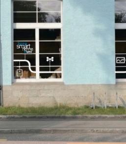 Gebäude Beschrif tung Spline